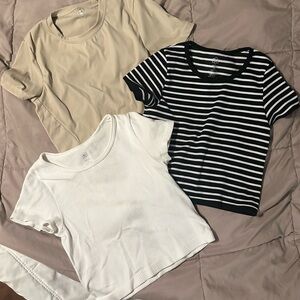 3 Pack work out shirts